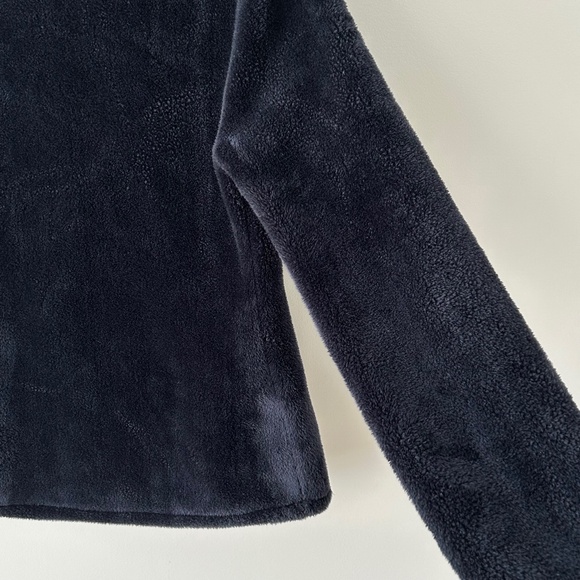 32 Degrees Navy Blue Plush Fleece Zip Up Jacket - Picture 12 of 16